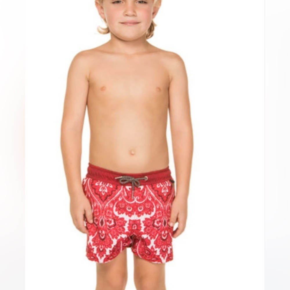 AGUA BENDITA BOYS SWIM SHORTS NICK MARMARA NWT